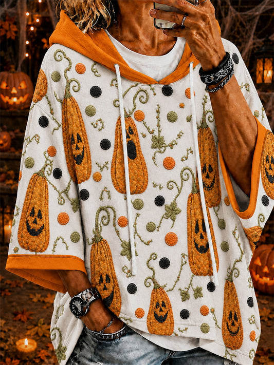 Women's Halloween Pumpkin Hoodie