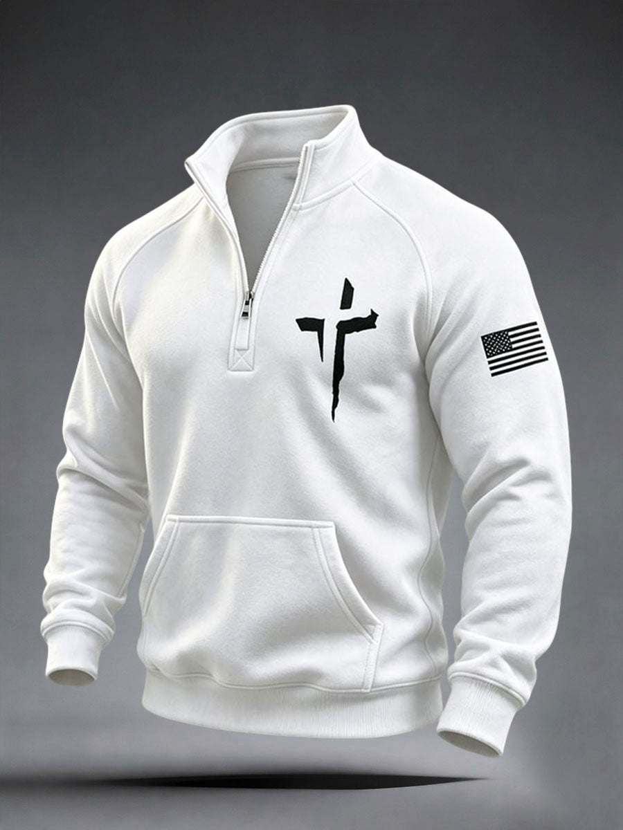 Men's Faith Cross Hoodie