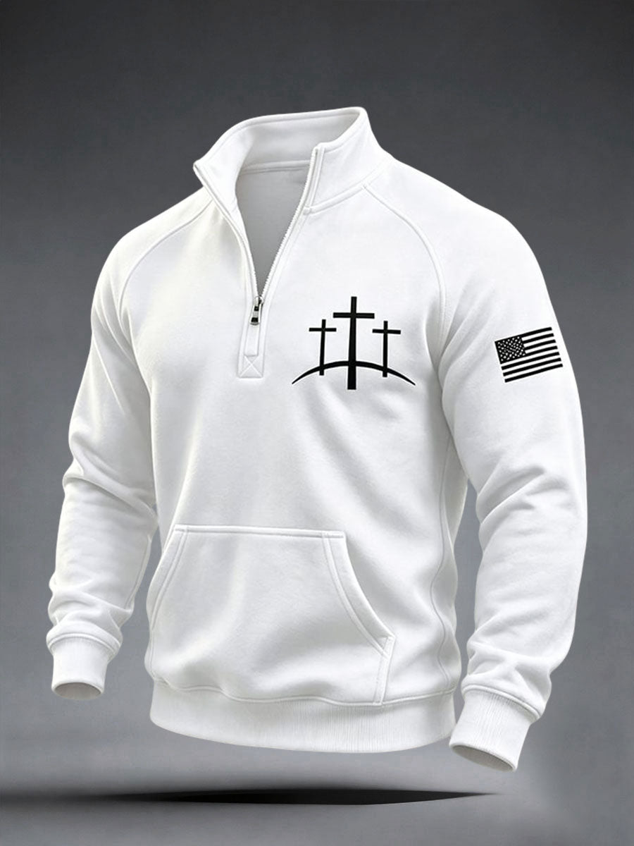 Men's Faith Cross Hoodie