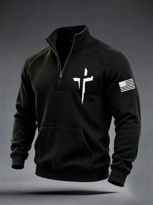 Men's Faith Cross Hoodie