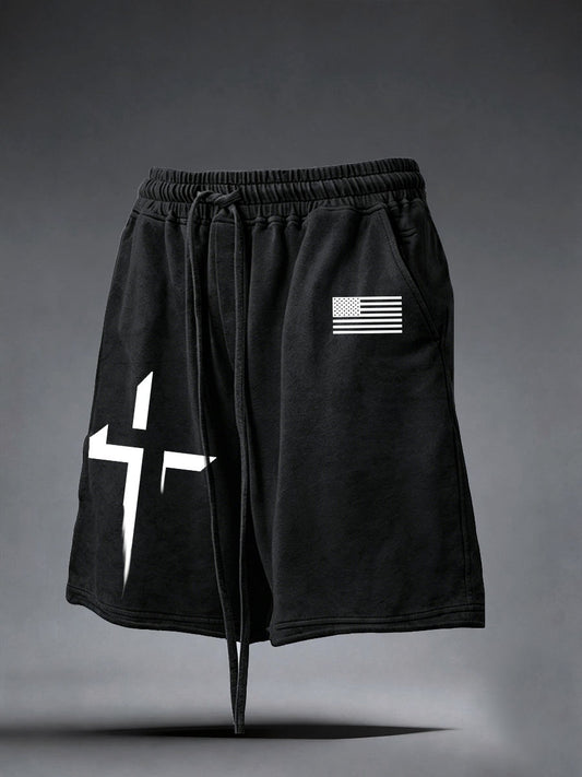 Men's  Faith Cross Shorts