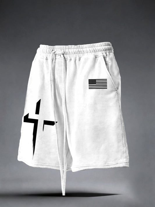 Men's  Faith Cross Shorts
