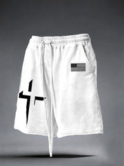 Men's  Faith Cross Shorts
