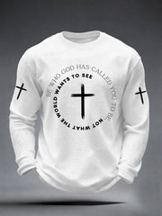 Men's Be Who God Has Called You To Be Not What The World Wants To See Waffle Top