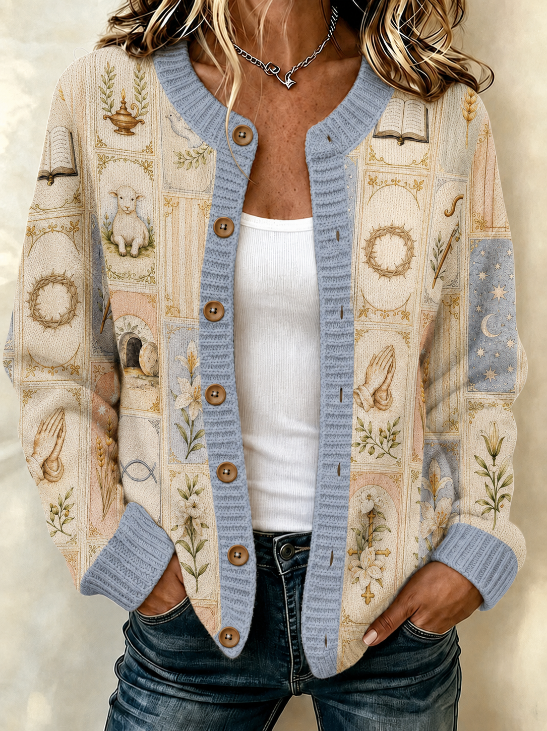 women's Faith Cardigan