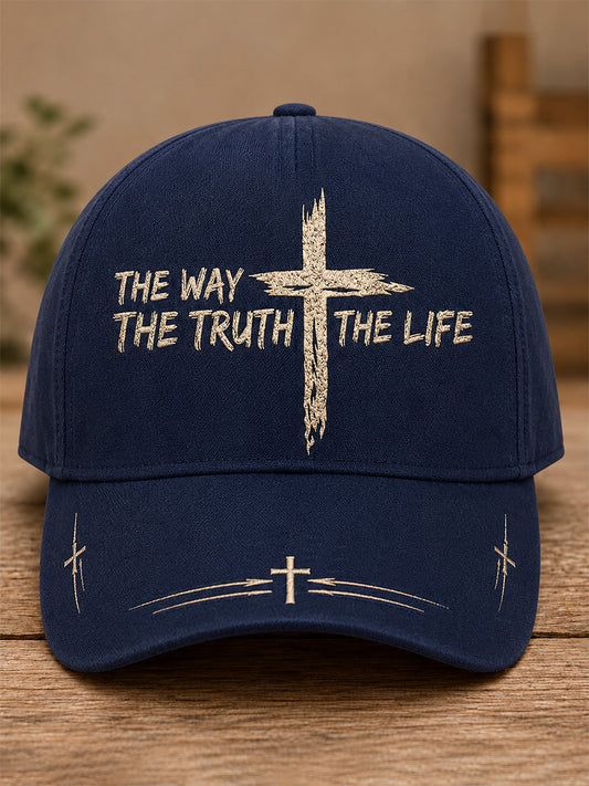 Unisex The Way The Truth The Life Print Hat