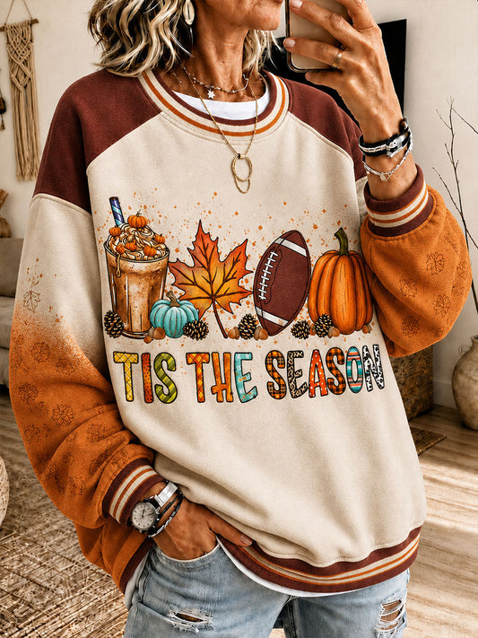 Women's Autumn Pumpkins Sweatshirt