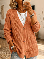 Women'S Casual Printed Cardigan