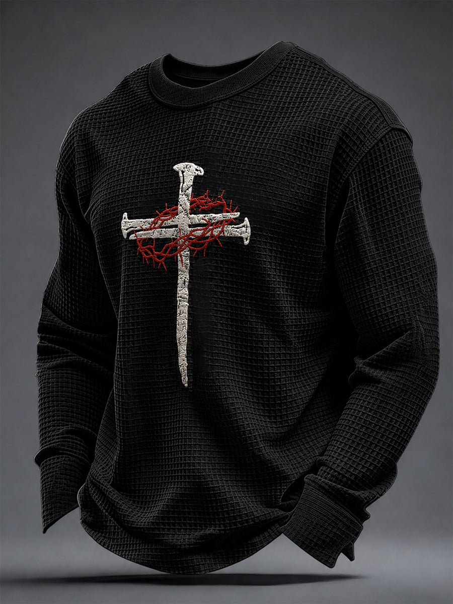 Men's Faith Waffle Top