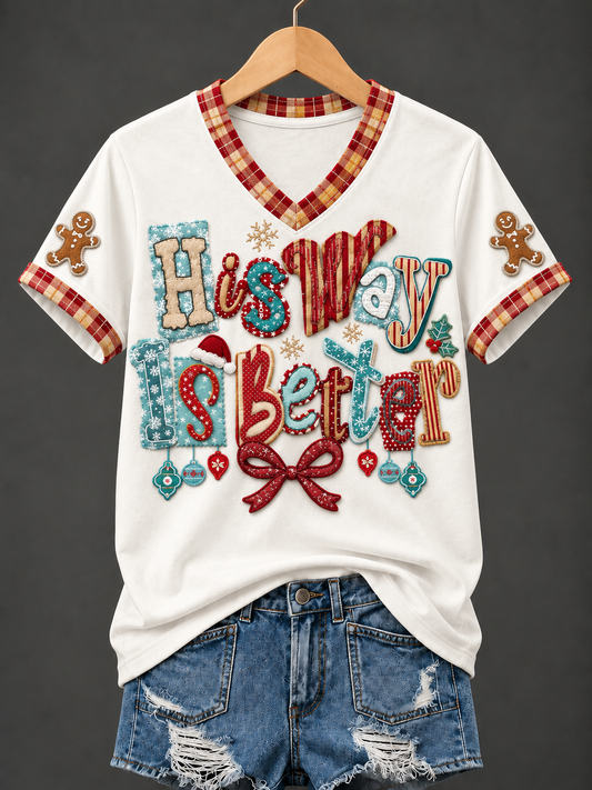 Women's His Way Is Better Short-sleeved T-shirt