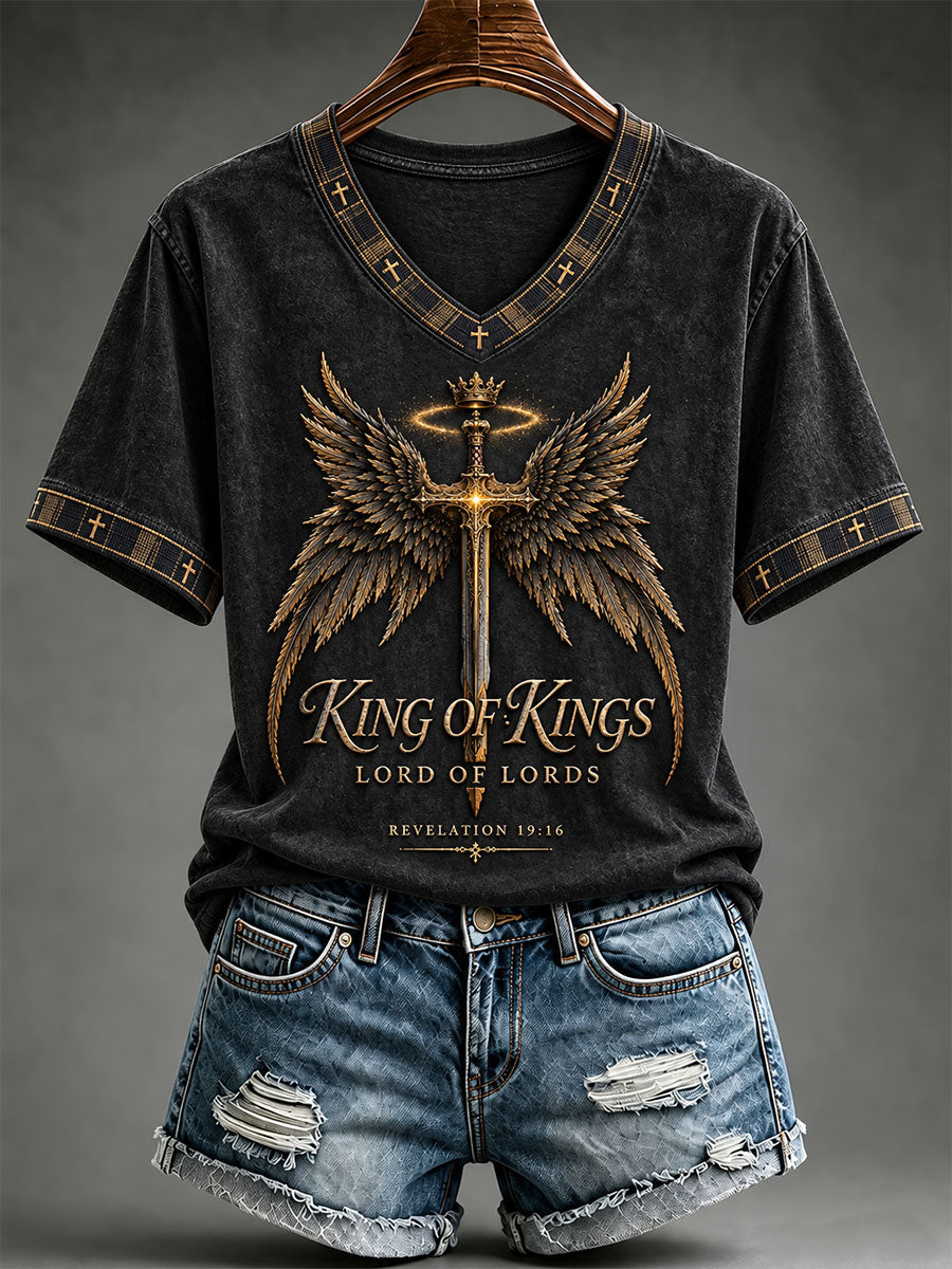 Women's  King Of Kings Lord Of Lords  T-shirt