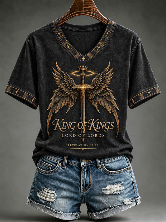 Women's  King Of Kings Lord Of Lords  T-shirt