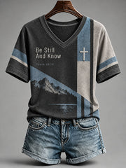 Women's Be Still And Know T-shirt