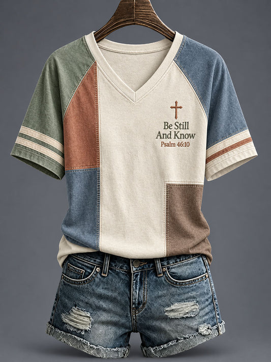Women's Be Still And Know T-shirt
