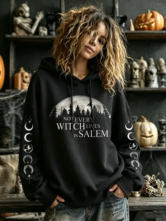 Women's Halloween Drawstring Hoodie