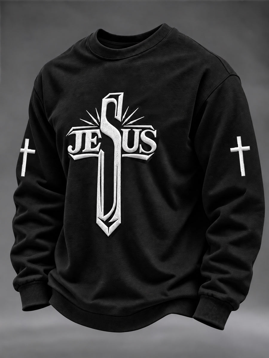 Men's Faith Crew Neck Sweatshirt