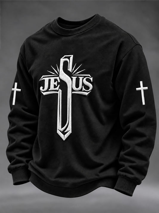 Men's Faith Crew Neck Sweatshirt
