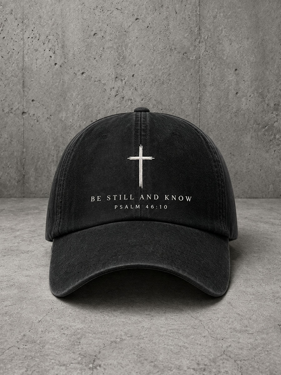 Unisex Be Still And Know Hat