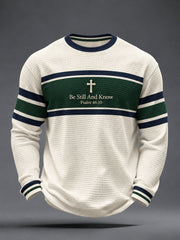 Men's Be Still and Know Waffle Top