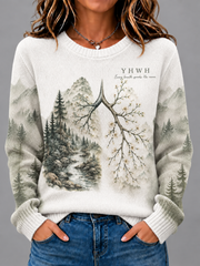 Women's Faith Long-sleeved Sweater