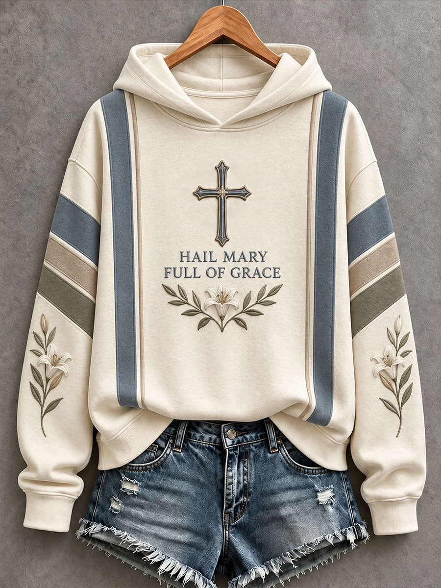 Women's Hail Mary Full Of Grace Hoodie