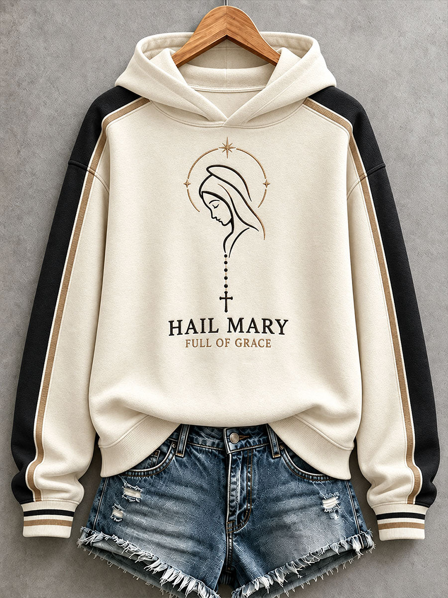 Women's Hail Mary Full Of Grace Hoodie