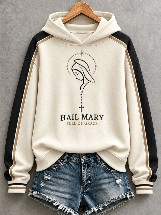 Women's Hail Mary Full Of Grace Hoodie