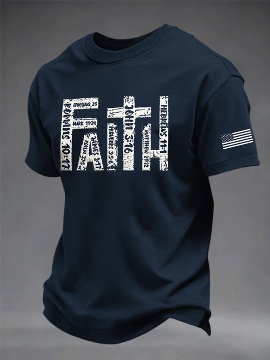 Men's Faith Printed T-shirt