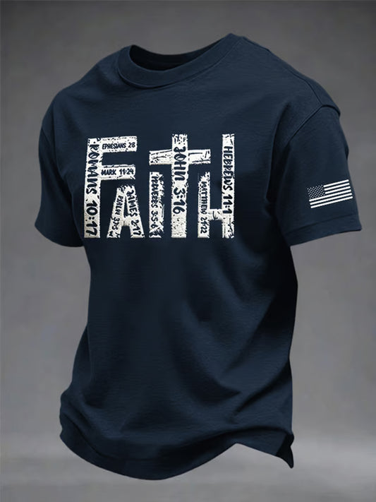 Men's Faith Printed T-shirt