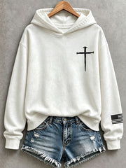 Women's Faith Cross Hoodie