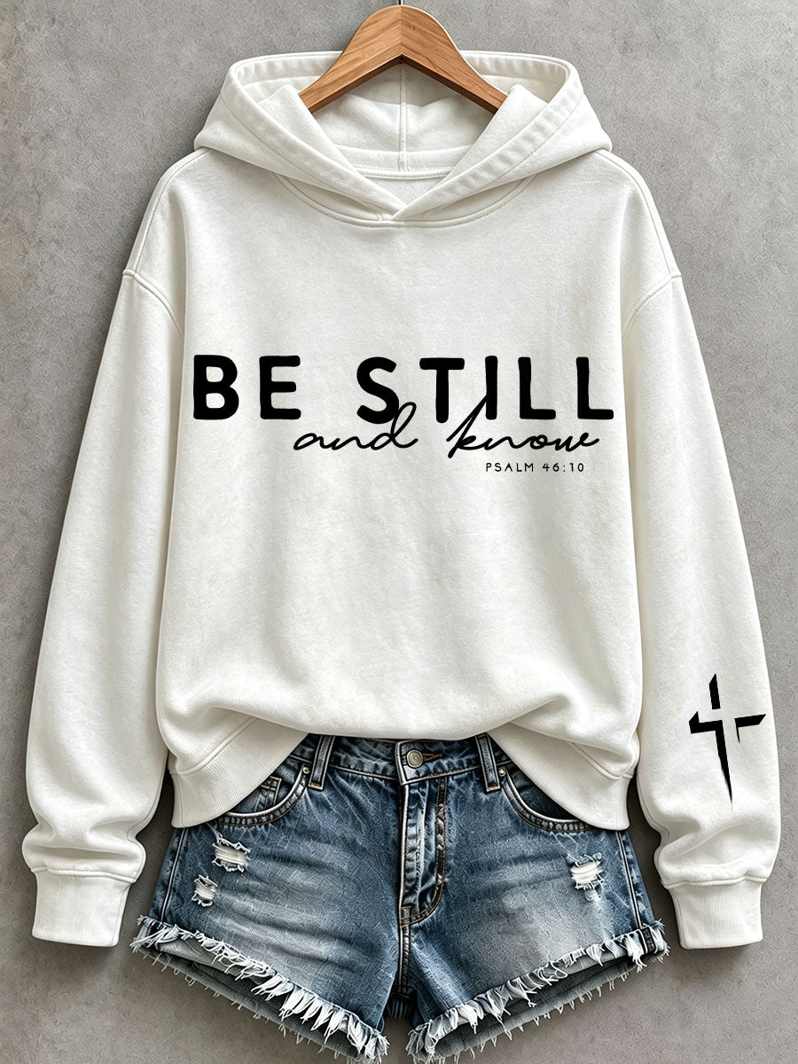 Women's Be Still And Know Hoodie