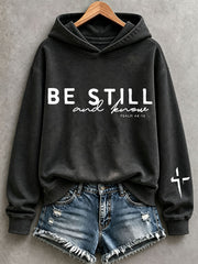 Women's Be Still And Know Hoodie