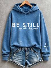 Women's Be Still And Know Hoodie