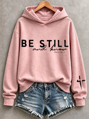 Women's Be Still And Know Hoodie