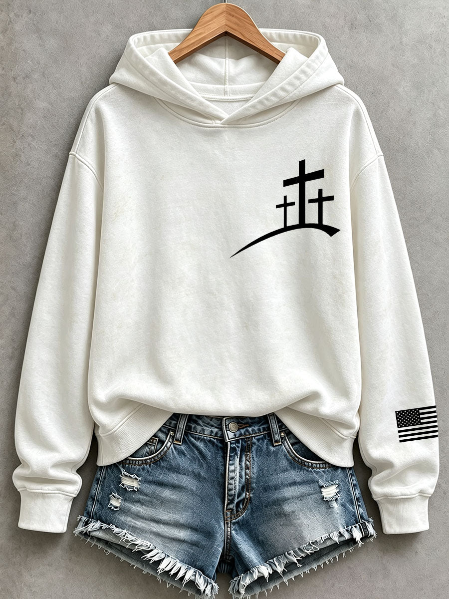 Women's Faith Cross Hoodie