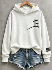 Women's Faith Cross Hoodie
