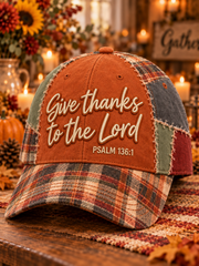 Unisex  Thanksgiving Give Thanks To The Lord Hat