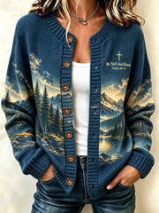 Women's Be Still and Know Cardigan
