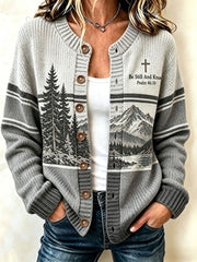 Women's Be Still and Know Cardigan