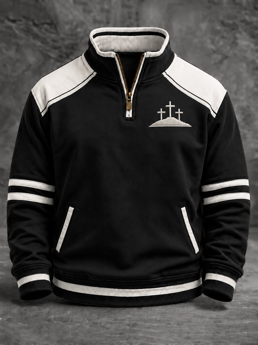 Men's Faith Printed Casual Sweatshirt