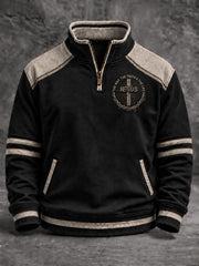 Men's Faith Printed Casual Sweatshirt