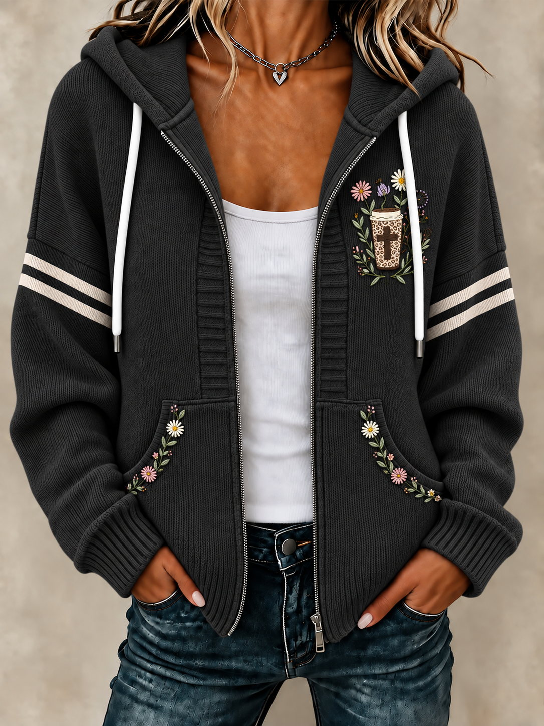 Women's Faith Knitted Coat