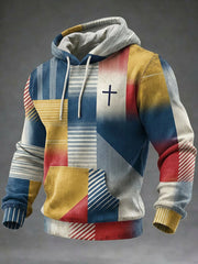 Men's Vintage Faith Hoodie With Pocket