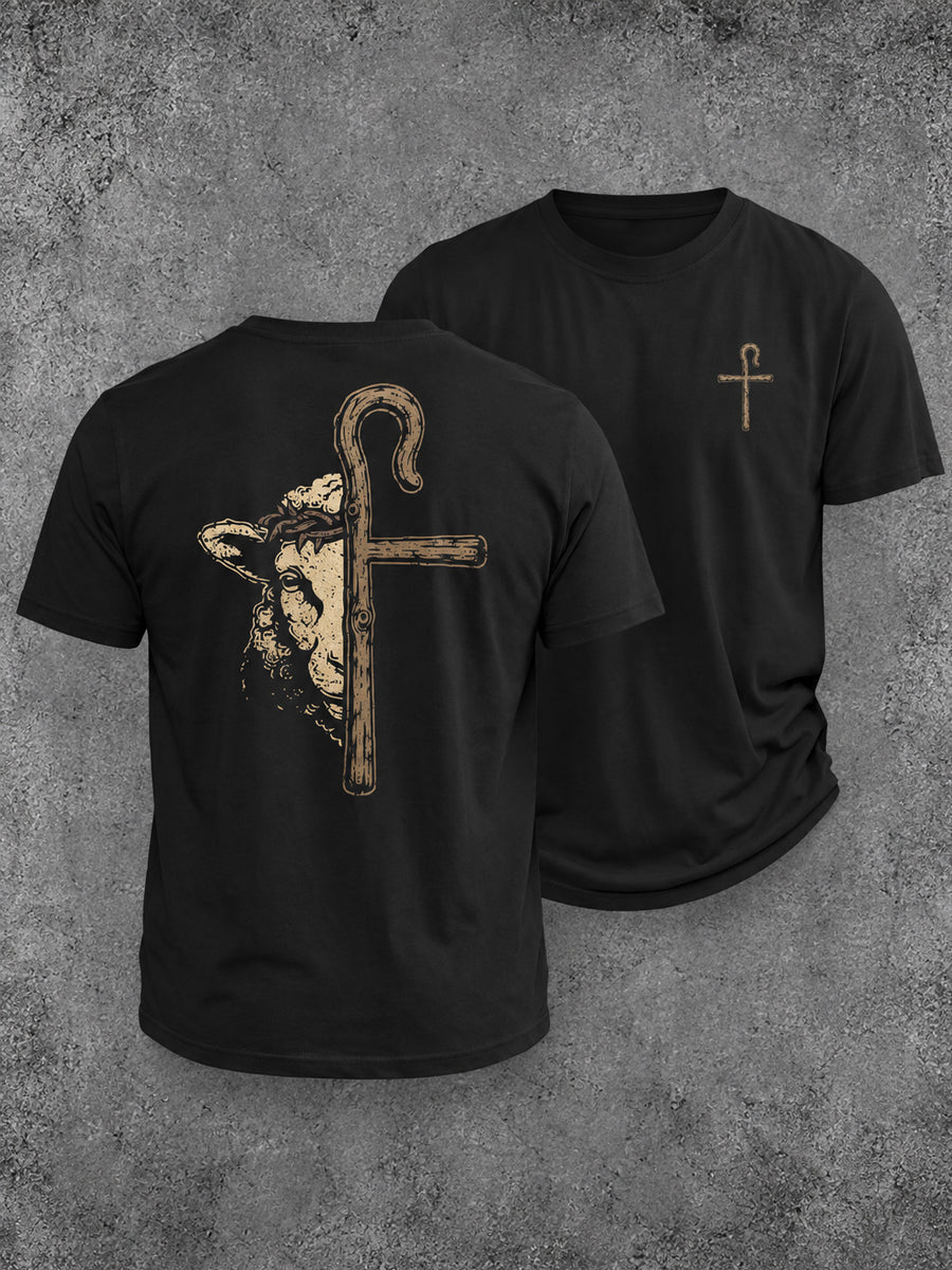 Men's Christian The Lord Is My Shepherd Short Sleeve T-shirt