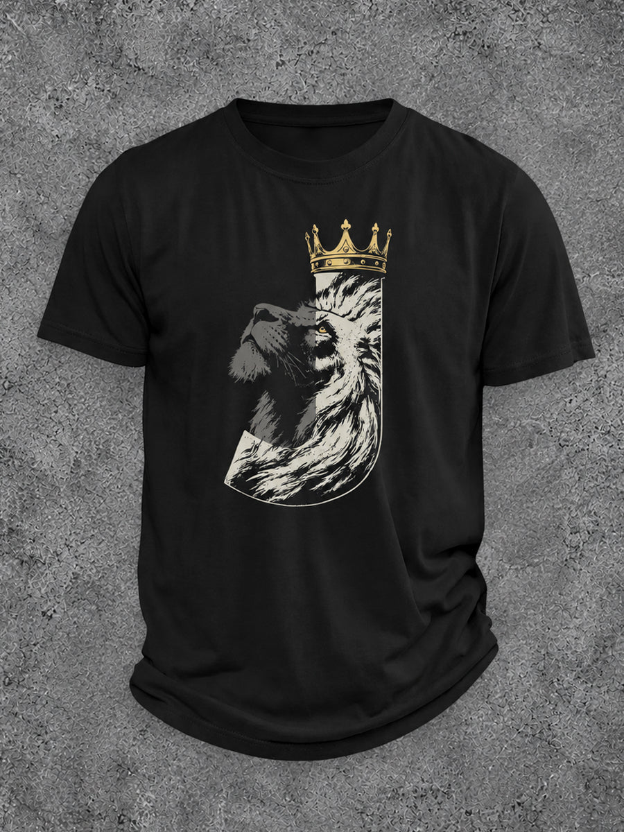 Men's Christian Lion of Judah Short Sleeve T-shirt