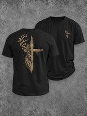 Men's Christian Antlers of Grace Short Sleeve T-shirt