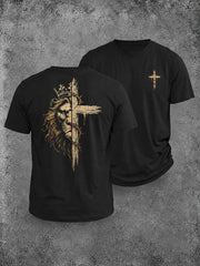 Men's Christian King Cross Short Sleeve T-shirt