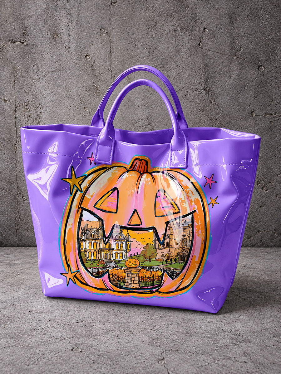 Women's Halloween Pumpkin Handbag