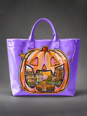 Women's Halloween Pumpkin Handbag