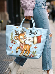 Women's Christmas Reindeer Handbag